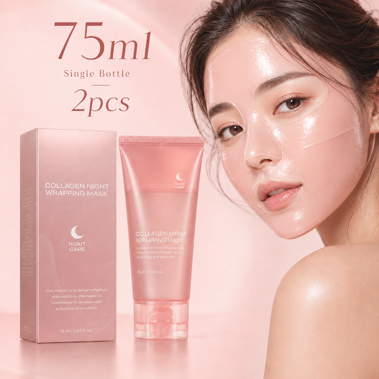 Face Night Mask Collagen Wrapping Mask