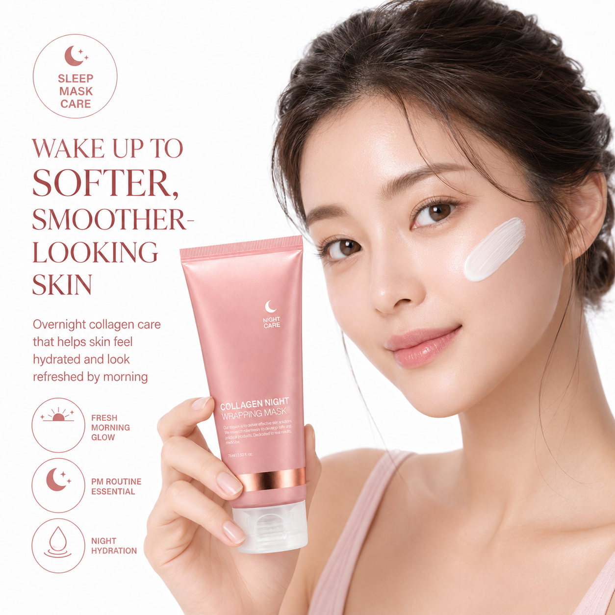 Face Night Mask Collagen Wrapping Mask