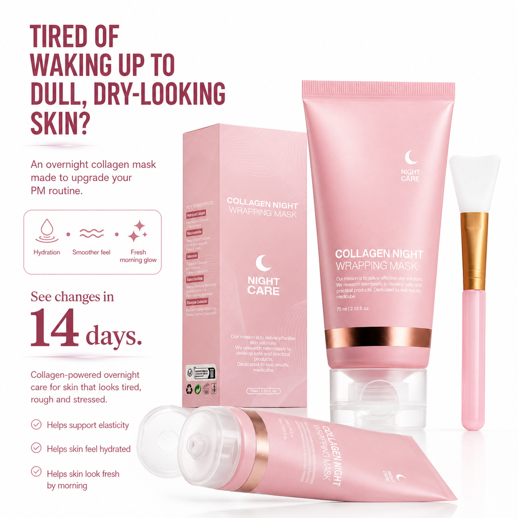 Face Night Mask Collagen Wrapping Mask